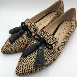 Sole Society So-Hadlee Tasseled Flats 7M